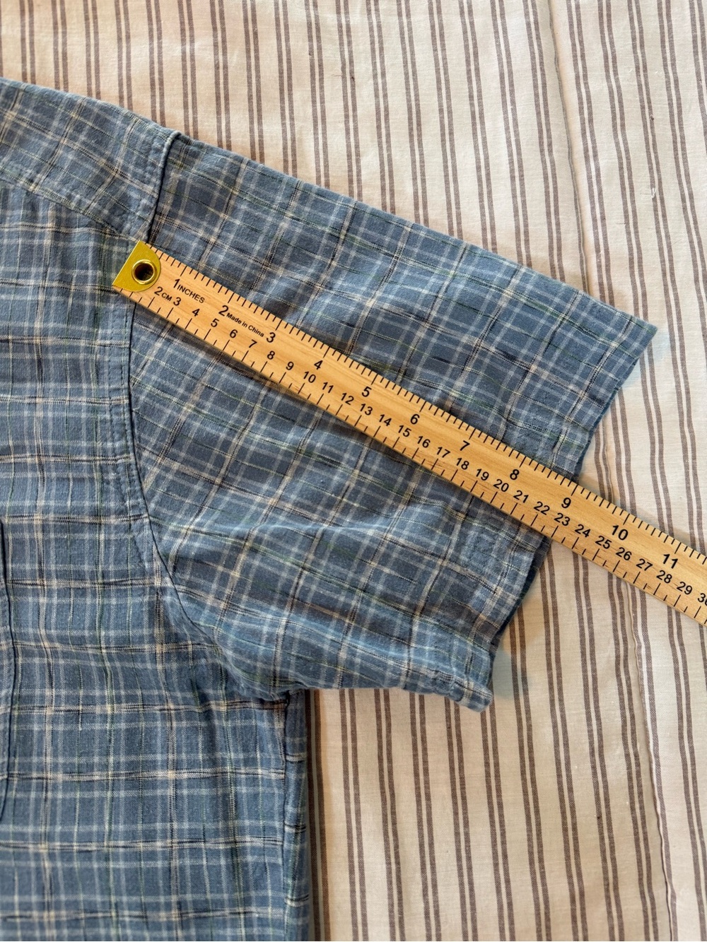 Patagonia Men’s A/C Short Sleeve Plaid Button Down Shirt Size XL - Picture 8 of 12